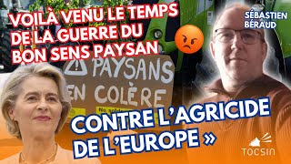 Gncde et révolte du monde paysan  lentretien choc de Sébastien Béraud [upl. by Aeiram]