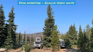 24hr Adventure  Oregon Cascades  Olallie Lake Scenic Area [upl. by Stevana]