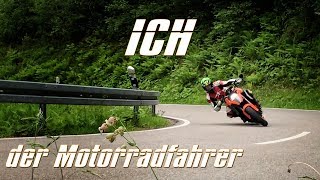 ICH der Motorradfahrer  Episode 1  KurvenradiusTV [upl. by Drawyah620]