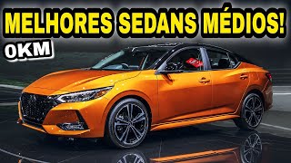 5 SEDANS MÉDIOS 0KM PARA COMPRAR EM 2023 [upl. by Auhsohey]