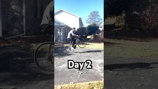 Day 2 of trying to wheelie like Mathieu van der Poel [upl. by Marie]