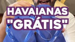 Havaianas “DE GRAÇA” shorts [upl. by Lynnworth]