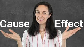 Linking Words of Cause amp Effect  English Grammar Lesson [upl. by Nai]