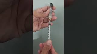 How to fill insulin syringe from penfill cartridgeinsulinepen insulin diabetesawareness [upl. by Ayal]