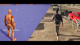 Game Animation Sample  Watch Dogs 2 Locomotion on Unreal Engine [upl. by Peltier]