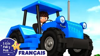 La chanson des Tracteurs  Comptines et Chansons pour Bébés  Little Baby Bum en Français [upl. by Falito]