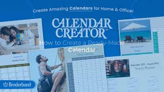 How To Create a Ready Made Calendar [upl. by Aida]