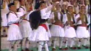 Albanian cham dance  Valle çame [upl. by Maddeu]