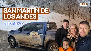 De Carro do RS até San Martin de Los Andes  Neve Preços e Dicas  EP01 FAMÍLIA POGGERE [upl. by Assenay]