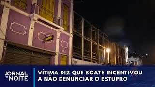 Mais uma denÃºncia de estupro em boate no Rio de Janeiro  Jornal da Noite [upl. by Aihsak]