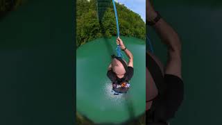 Apprentissage du saut pendulaire 🚀 sautpenduoaire ropeswing exploration [upl. by Nnyrb]