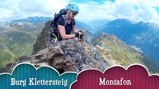 Burg Klettersteig  Montafon [upl. by Rivi]