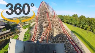 Zadra POV 360 Energylandia Hybrid Coaster [upl. by Denice57]