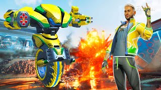 Neymar Jr Gameplay  Killshot with Missile Rack 12  Carbine 12  Mech Arena [upl. by Arriat]