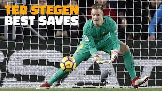 BEST SAVES  Ter Stegen is ready for his 200 match with Barça [upl. by Aliuqa]