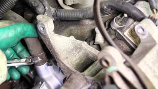 How to Install a Water Pump for a Ford 30L V6 Engine  Advance Auto Parts [upl. by Anitsihc292]