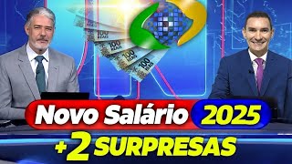 INACREDITÁVEL NOVO SALÁRIO de 2025 CHOCA os APOSENTADOS  2 SURPRESAS na FOLHA de PAGAMENTO [upl. by Narib]