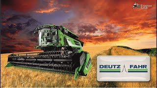 New Deutz Fahr C9300 Series Combines  The 2018 Season Combines  TractorLab [upl. by Werdn]