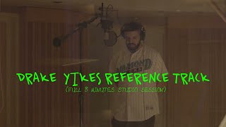 Drake Recording His Reference Track For Kanye Wests Yikes FULL 8 MINUTE STUDIO SESSION [upl. by Pilihp772]