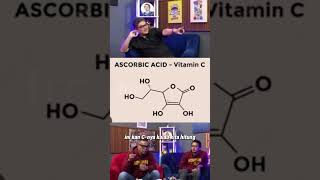 menyusun vit C dari glukosa dengan reaksi kimia chemical vitaminC abdelachrian [upl. by Hiamerej]