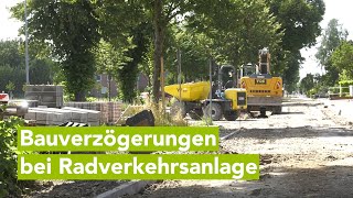 Bau von Radverkehrsanlagen in Schwerin gerät in Verzug [upl. by Zohar]