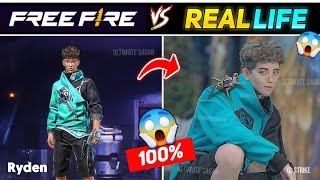 FREE FIRE CHARACTERS IN REAL LIFE  FREE FIRE REAL CHARACTER  FF CHARACTERS IN REAL LIFE 2024 [upl. by Florian968]