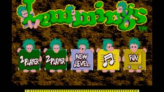 Lemmings  Soundtrack PC Engine [upl. by Rinaldo]