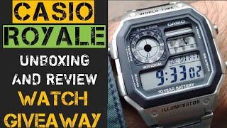 Casio Royale  Worlds Most Value For Money Watch  AE1200WHD  5000 Subscribers Giveaway 🔥 [upl. by Tymothy]