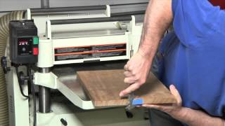 How to Use a Planer to Make Boards Smooth and Flat [upl. by Nevai652]