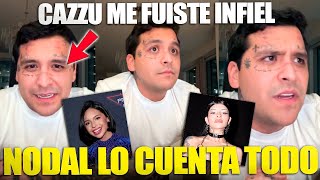 Christian Nodal da la cara al MUNDO y te lo cuenta todo sobre cazzu y ágenla SOY INFIEL [upl. by Hui]