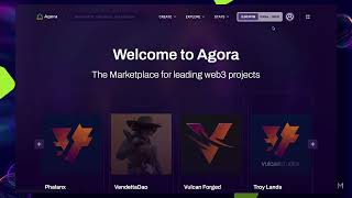 Agora Marketplace Create Sell and Buy Tutorial [upl. by Sumedocin]