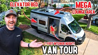 America’s 1st 7ft Interior Class B Camper Van The Noovo Plus [upl. by Latia]