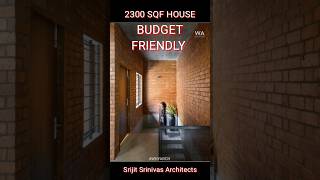 Modern Brick house In India  shorts architecture whyarch architect home [upl. by Siryt]