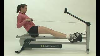 Precision Rowing on the Concept2 Dynamic RowErg [upl. by Perrin]