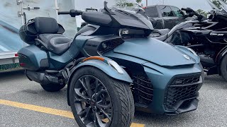 2023 Canam Spyder F3 and RT Limited DEMO Ride Test [upl. by Attirehs]