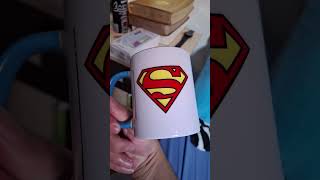 Caneca oficial Superman chegou da loja oficial DC Comics dccomics [upl. by Yenahs403]