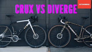 Crux vs Diverge Which is the Better Gravel Bike [upl. by Stinky512]