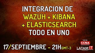 Integracion de Wazuh  Kibana  Elasticsearch todo en uno [upl. by Arola28]