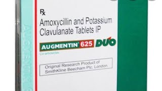 Why Amoxicillin and Clavulinic acid combination preferredAUGMENTIN 625 Mg [upl. by Yditsahc]