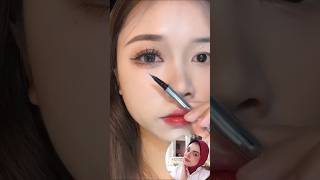 makeup eyeliner eyemakeup eyelashes eyelashextensions eyelash eyelashhack makeuptutorial [upl. by Malilliw747]