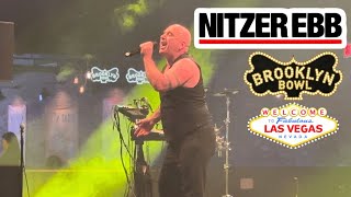 Nitzer Ebb LIVE in LAS VEGAS at Brooklyn Bowl 2024Sampler [upl. by Aridan]