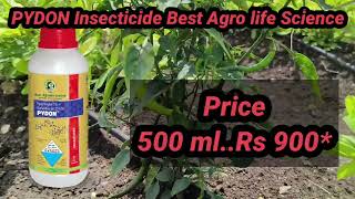 Pydon insecticide Best Agro life Pyriproxyfen 5Diafenthiuron 25SE [upl. by Atneciv]