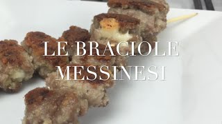 Braciole alla Messinese  Ricetta della tradizione e Novità Canale  Involtini di carne siciliani [upl. by Annoit427]