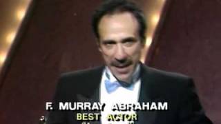 F Murray Abraham winning Best Actor [upl. by Addia450]