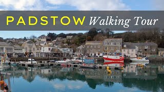 Padstow Harbor Walking Tour  Guided Tour of One of Cornwalls Finest Towns [upl. by Nabois335]