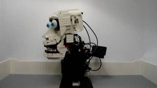 LEGO Technic Pneumatic Head sings  Hommage to Martin Kippenberger [upl. by Volding553]