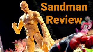 Marvel Legends Flint Marko Sandman SpiderMan Far From Home Figure Review With Photos [upl. by Adriana]