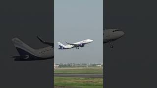 A320 Neo takeoff planespotting aviation chennaiairport indigo a320 takeoff landing [upl. by Alidus577]