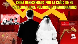 China desesperada por la caída de su Natalidad hace políticas extraordinarias [upl. by Sucerdor]