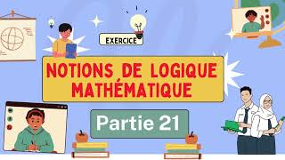 p21math1bacLogiqueexercice06raisonnement par  équivalence successive et déduction SM SEX [upl. by Wolk]